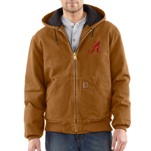 M Alabama QFL Sandstone Active Jkt Carhartt Brown