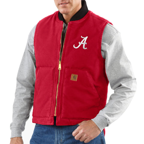 M Alabama Sandstone Vest Crimson