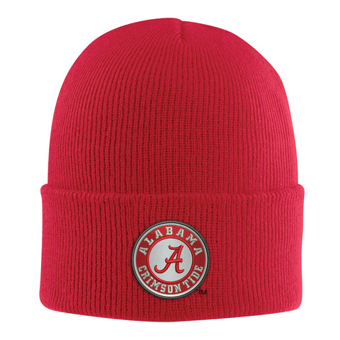 M Alabama Acrylic Watch Hat 2 Red