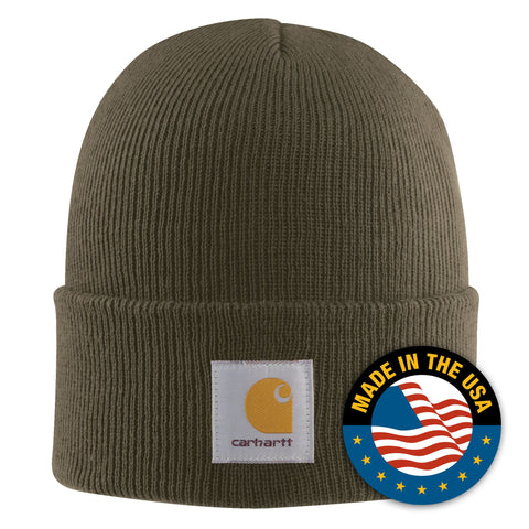 M Acrylic Watch Hat Breen