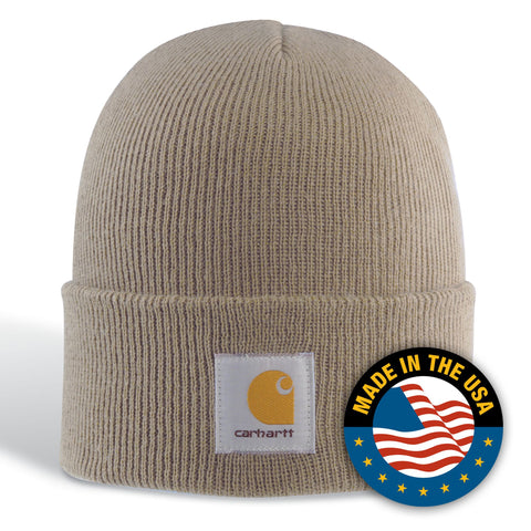 M Acrylic Watch Hat Stone