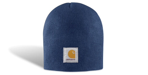 M Acrylic Knit Hat Deep Blue