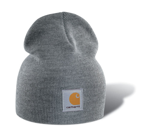 M Acrylic Knit Hat Heather Gray